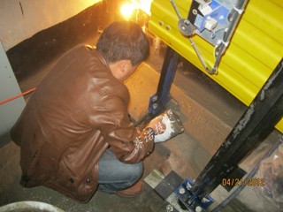 混凝土電梯井漏水用賽諾背水一噴靈一噴即可