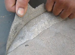 具有剛柔兩道防水作用,表層防水層被破壞也不易漏水 具有剛柔兩道防水作用,表層防水層被破壞也不易漏水