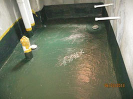 改性MD聚合物防水涂料即使被破壞也不易漏水 改性MD聚合物防水涂料即使被破壞也不易漏水