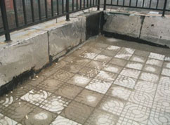 上人屋面做完卷材不漏水鋪上地磚后漏水 上人屋面做完卷材不漏水鋪上地磚后漏水