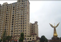 大型高檔社區采用改性MD聚合物防水涂料做主要防水材料 大型高檔社區采用改性MD聚合物防水涂料做主要防水材料