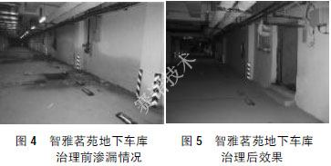 YYA特種防水抗滲漿料（賽諾背水一噴靈）在地下工程滲漏水治理中的應用