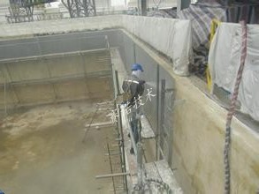 混凝土水池用YYF特種防腐涂料做防腐防水處理 混凝土水池用YYF特種防腐涂料做防腐防水處理