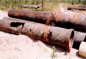 金屬管道腐蝕 金屬管道腐蝕