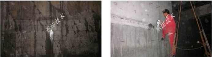 地下車庫側墻漏水治理