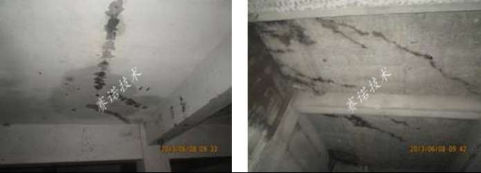 地下車庫頂板漏水