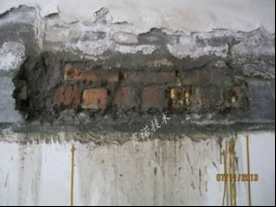 使用普通聚氨酯后重復(fù)漏水，且比最初滲漏問(wèn)題更加嚴(yán)重