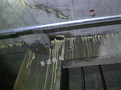 地下車庫裂紋注漿后漏水