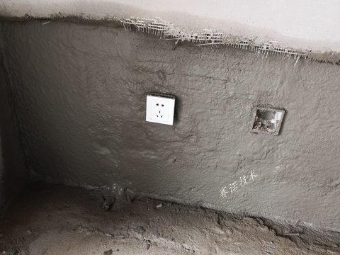 別墅外墻漏水治理后效果