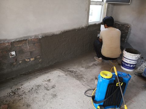 別墅外墻滲漏水