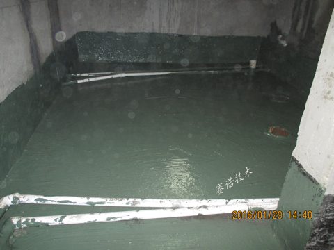 居民樓衛生間防水處理后效果