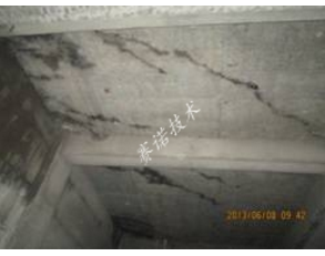 地下車庫大面積漏水