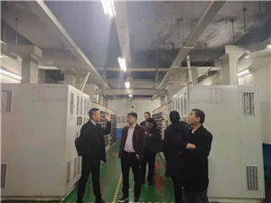 中國建科院黃靖黃總，河南建材院白召軍白總，張茂亮處長蒞臨鄭州賽諾建材參觀考察