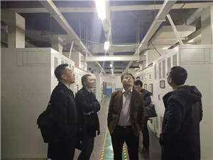 中國建科院黃靖黃總，河南建材院白召軍白總，張茂亮處長蒞臨鄭州賽諾建材參觀考察