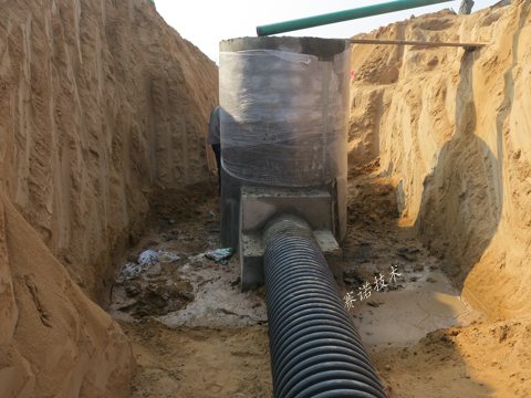 新鄭港區(qū)市政污水井防水防腐案例