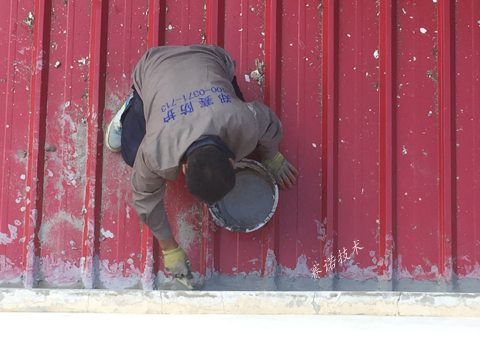 鄭州彩鋼瓦屋面漏水治理案例