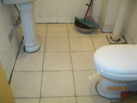 鄭州貼瓷磚衛生間漏水治理案例