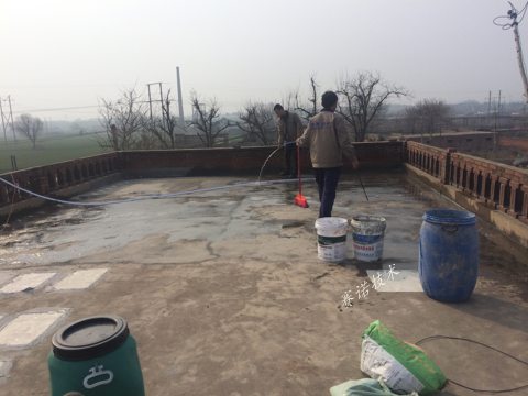 鄭州屋面漏水采用賽諾技術處理案例